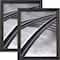 2 Pack: Craig Frames Wiltshire 200 Ebony Picture Frame